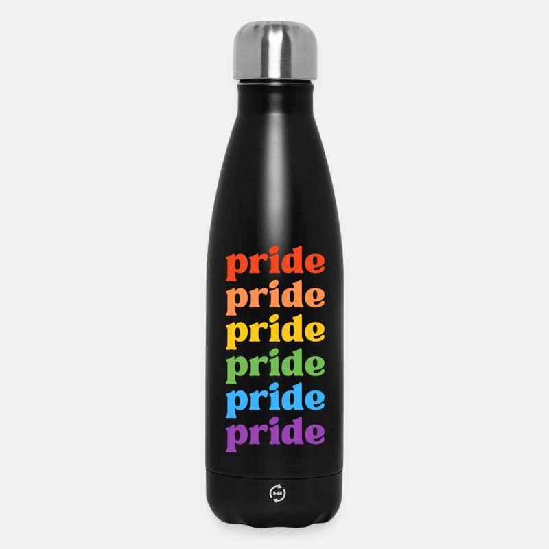 Pride - Insulated Water Bottle 500 ml - black