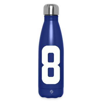 8 - Insulated Water Bottle 500 ml - dark blue  - Front