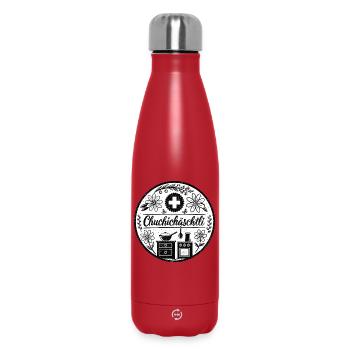 Chuchichäschtli - Schweizer Kultbegriff - Thermosflasche 500 ml - Rot - Vorne