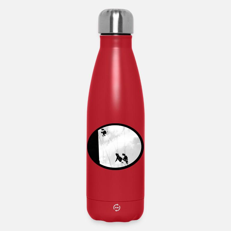 Construction worker - Insulated Water Bottle 500 ml - red
