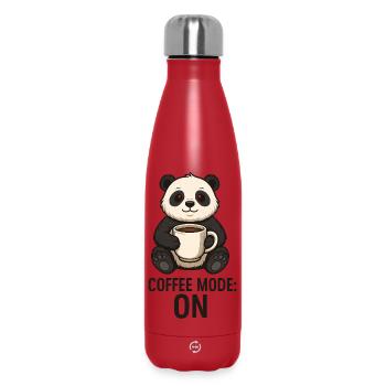 Mode Panda Café sur la conception d’animaux - Bouteille isotherme 500 ml - rouge - Devant