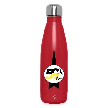 59 North logo - Insulated Water Bottle 500 ml - red - Front