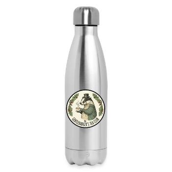 Le Club de Thé Gentlebadger - Bouteille isotherme 500 ml - argent clair - Devant