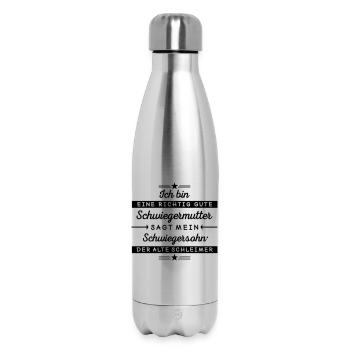Ich bin eine gute Schwiegermutter  - Thermosflasche 500 ml - Lightsilver - Vorne