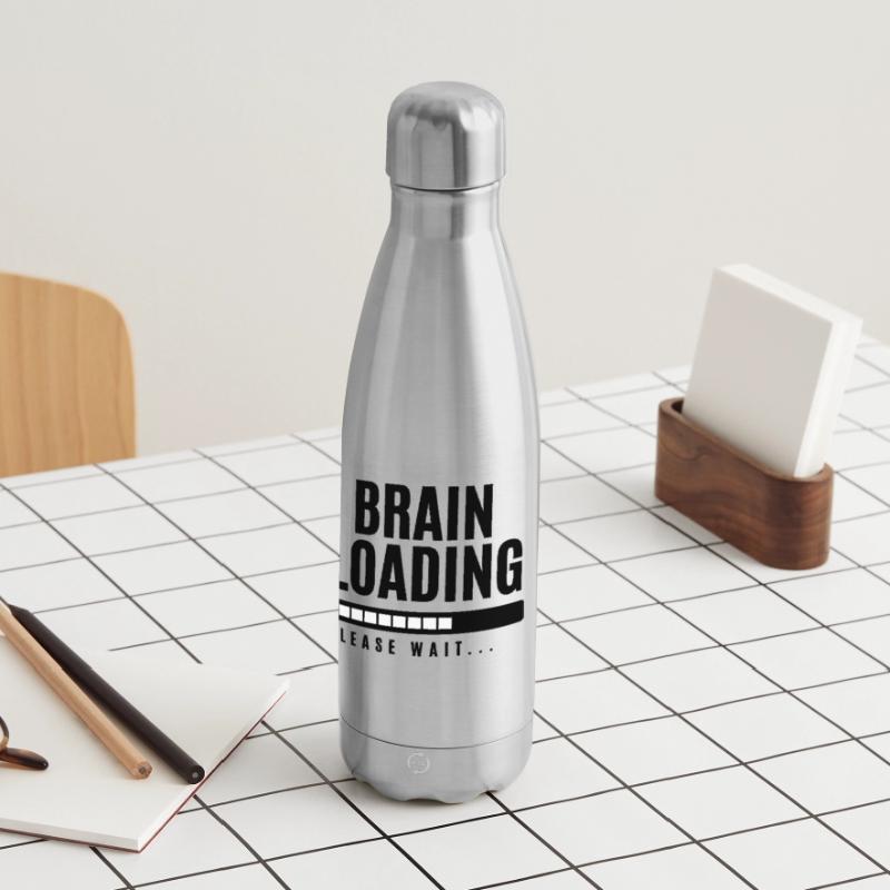 Brain Loading bitte warten Thermosflasche 500 ml