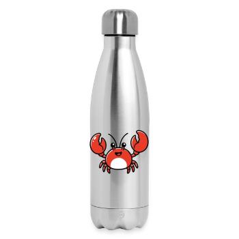 AI Human Fan Club - Thermosflasche 500 ml - Lightsilver - Vorne