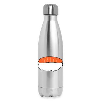 Nigiri,Lachs,Fisch, Reis, Japan Küche - Thermosflasche 500 ml - Lightsilver - Vorne