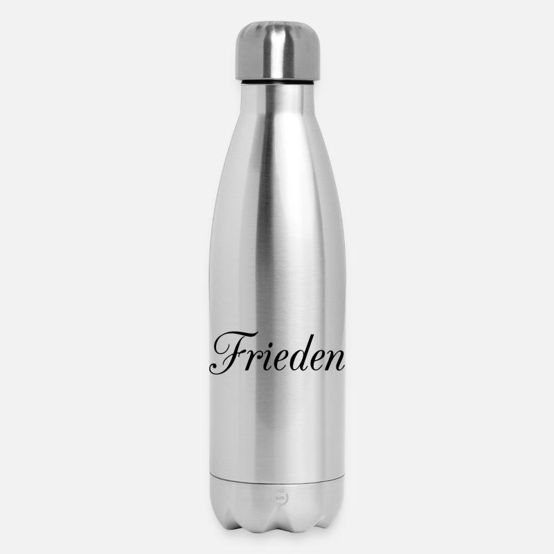 Paix - Bouteille isotherme 500 ml - argent clair