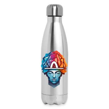 Männer Denken - Thermosflasche 500 ml - Lightsilver - Vorne