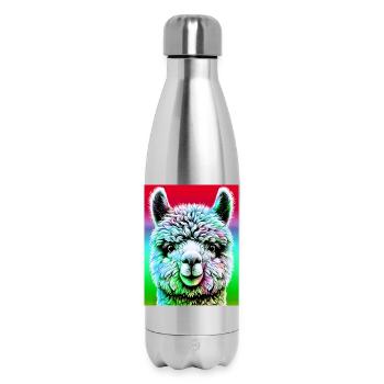 Alpaca - Insulated Water Bottle 500 ml - silver - Front