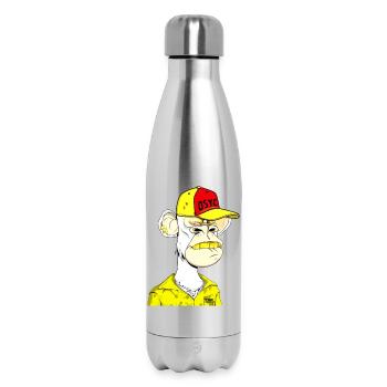 Ape Straßenrebell Cap - Thermosflasche 500 ml - Lightsilver - Vorne