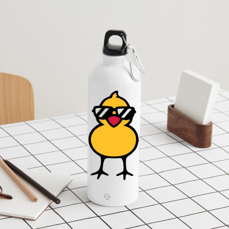cool chick (rd) Trinkflasche mit Karabiner 750 ml