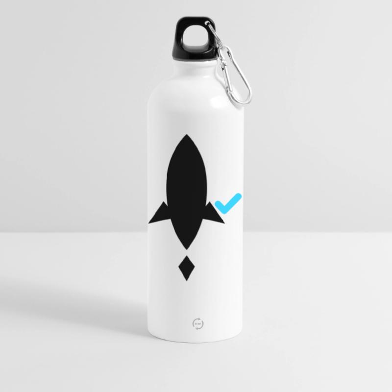 Ship it (after tests pass) – Developer CI/CD Trinkflasche mit Karabiner 750 ml