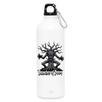 Branches of Doom – Dämonischer Baumgeist - Trinkflasche mit Karabiner 750 ml - Weiß - Vorne