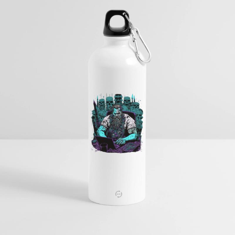 Admin Wiking programmiert Computer Trinkflasche mit Karabiner 750 ml