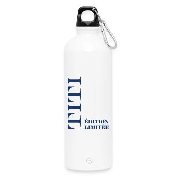 Titi - Trinkflasche mit Karabiner 750 ml - Weiß - Vorne