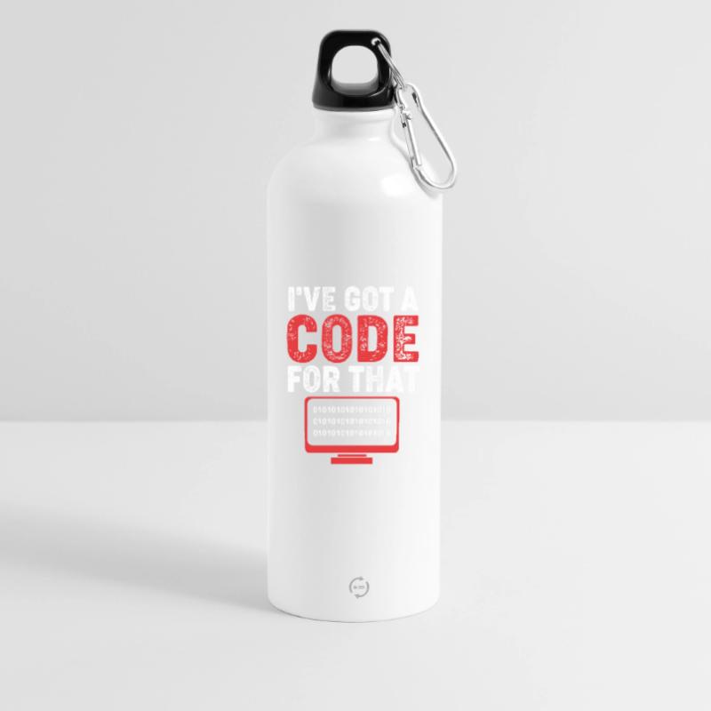 Medizin Coder Trinkflasche mit Karabiner 750 ml