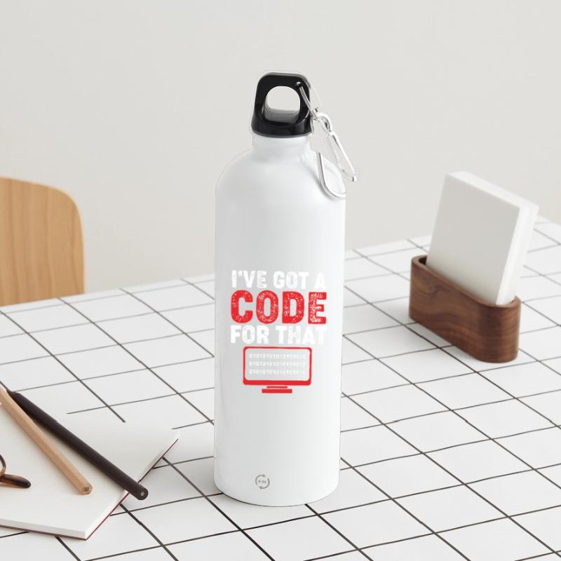 Medizin Coder Trinkflasche mit Karabiner 750 ml