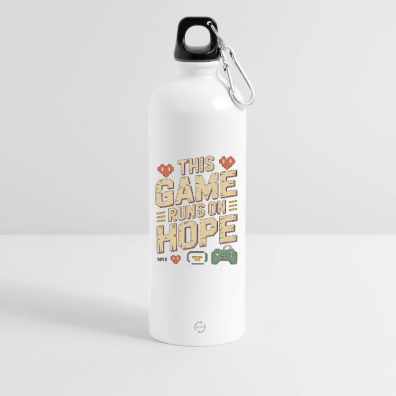 Game Developer This Game Runs On Indie Developer Trinkflasche mit Karabiner 750 ml