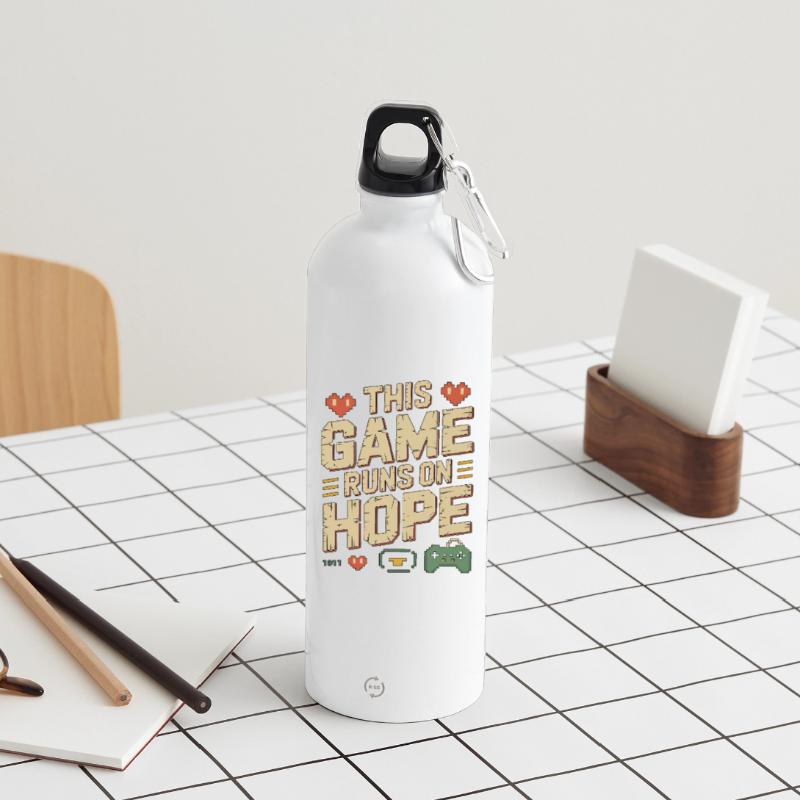 Game Developer This Game Runs On Indie Developer Trinkflasche mit Karabiner 750 ml