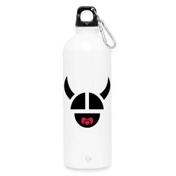 Viking Child - Water Bottle with carabiner 750 ml - white - Front