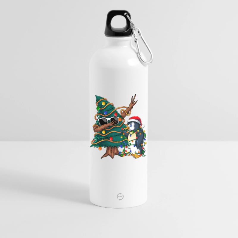 Arbre de Noël Dapping - Pull de Noël Dapping Gourde en inox avec mousqueton 750 ml