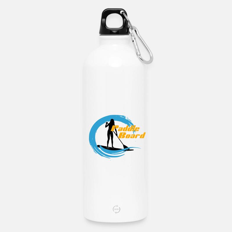 Paddle - Gourde en inox avec mousqueton 750 ml - blanc