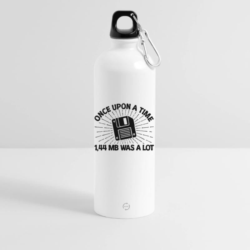 Programmer Debug Skripting Developer Statement Water Bottle with carabiner 750 ml