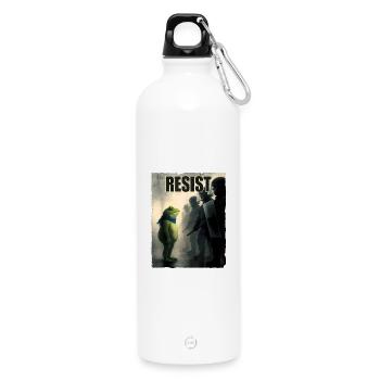 Grenouille Resist Portland - Gourde en inox avec mousqueton 750 ml - blanc - Devant