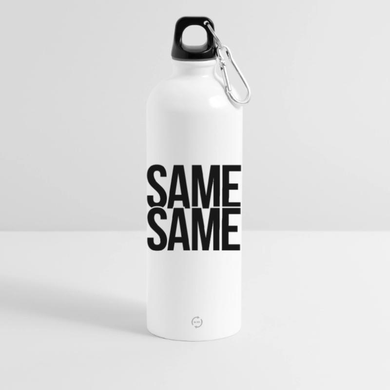 same same Water Bottle with carabiner 750 ml