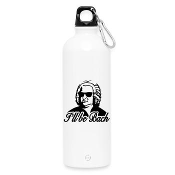I'll be bach 2b - Gourde en inox avec mousqueton 750 ml - blanc - Devant