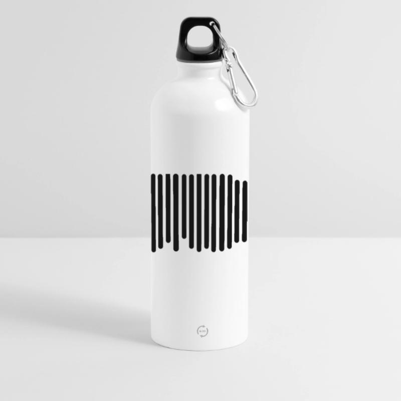 code barres Gourde en inox avec mousqueton 750 ml