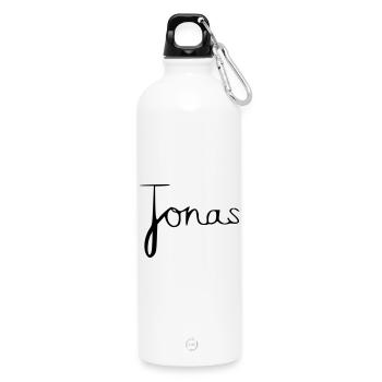 Jonas - Trinkflasche mit Karabiner 750 ml - Weiß - Vorne