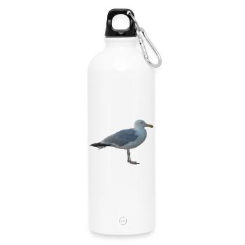 Gull - Water Bottle with carabiner 750 ml - white - Front