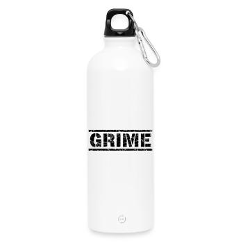 Grime - Trinkflasche mit Karabiner 750 ml - Weiß - Vorne