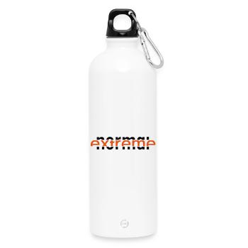 Normal-Extreme - Trinkflasche mit Karabiner 750 ml - Weiß - Vorne