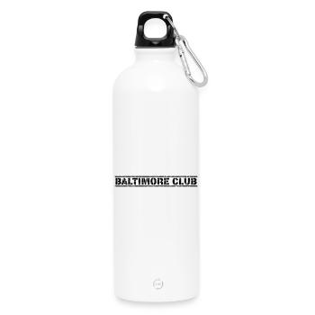 Baltimore Club - Water Bottle with carabiner 750 ml - white - Front