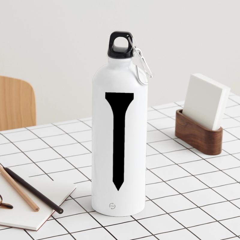 Golf Tee Water Bottle with carabiner 750 ml