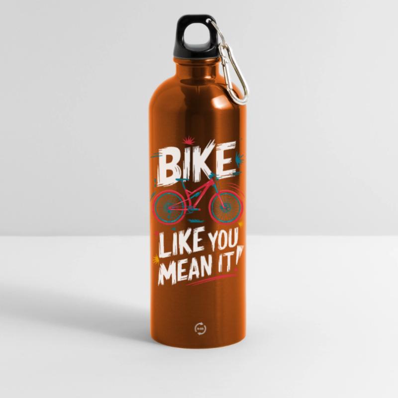 Conception dynamique de devis de vélo Gourde en inox avec mousqueton 750 ml