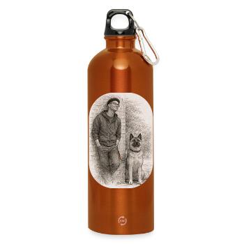 Matt & Holly - Trinkflasche mit Karabiner 750 ml - Orange - Vorne