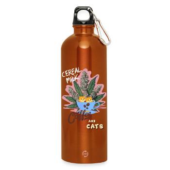 Cereal Milk C&C - Trinkflasche mit Karabiner 750 ml - Orange - Vorne
