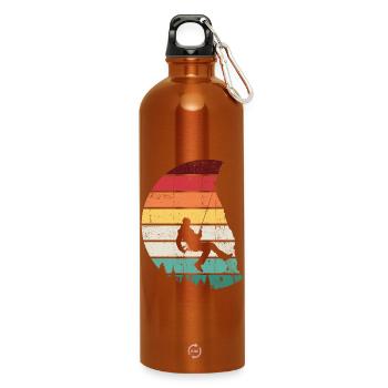 Rainbow Horizon Swing Silhouette - Trinkflasche mit Karabiner 750 ml - Orange - Vorne