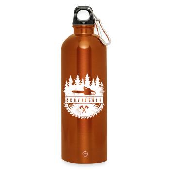 Lumberjack - Water Bottle with carabiner 750 ml - burnt orange - Front