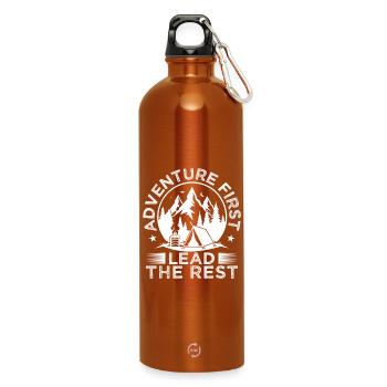 Boys Scouts Aventures Scouts Premier Scout - Gourde en inox avec mousqueton 750 ml - orange - Devant