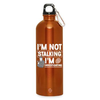 Observation Costume Badge Guard Private - Water Bottle with carabiner 750 ml - burnt orange - Front
