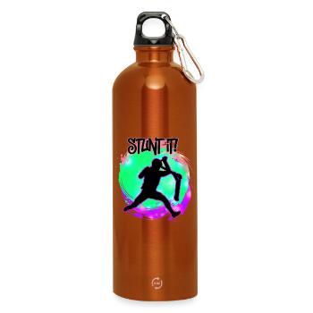 Scooter - Stunt it - Water Bottle with carabiner 750 ml - burnt orange - Front