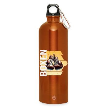 Boxen - Trinkflasche mit Karabiner 750 ml - Orange - Vorne