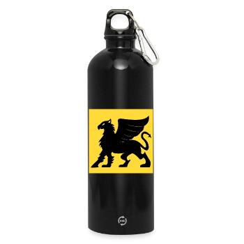 Greif, Tartaria - Trinkflasche mit Karabiner 750 ml - Schwarz - Vorne