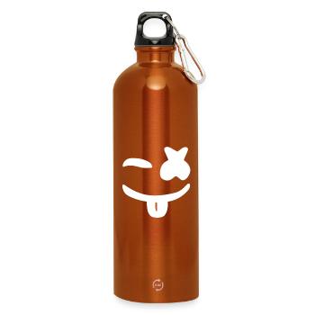 Marshmello - Trinkflasche mit Karabiner 750 ml - Orange - Vorne