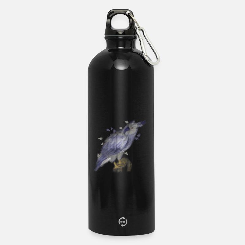 Harpyie - Trinkflasche mit Karabiner 750 ml - Schwarz